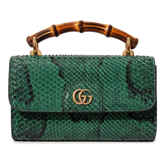 GUCCI MINI DIANA PYTHON BAG - Picture 4 of 12